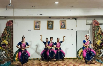 Bharatnatyam Performance - Sangamam Global Academy at UHN Sugriwa